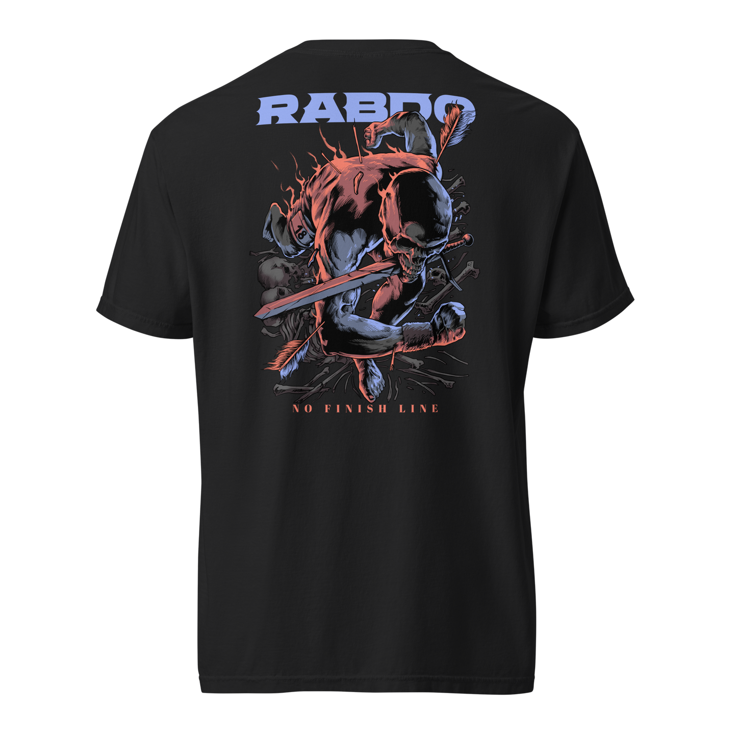RABDO "No Finish Line" t-shirt.